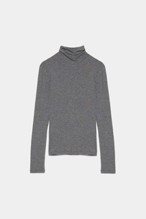 Áo len cổ lọ co dãn zara dư xịn