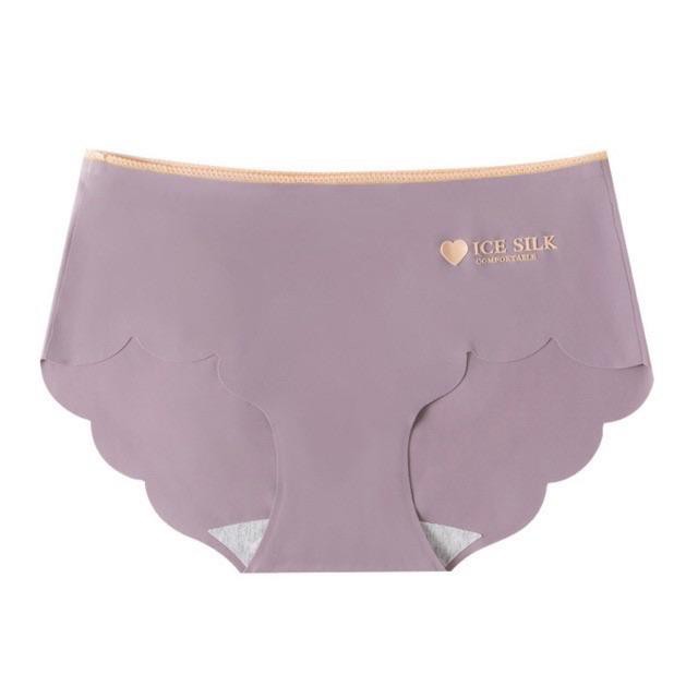 Quần Lót Nữ Đúc Su thun lạnh không đường may cao cấp mềm mại nâng mông kháng khuẩn - QL Silk