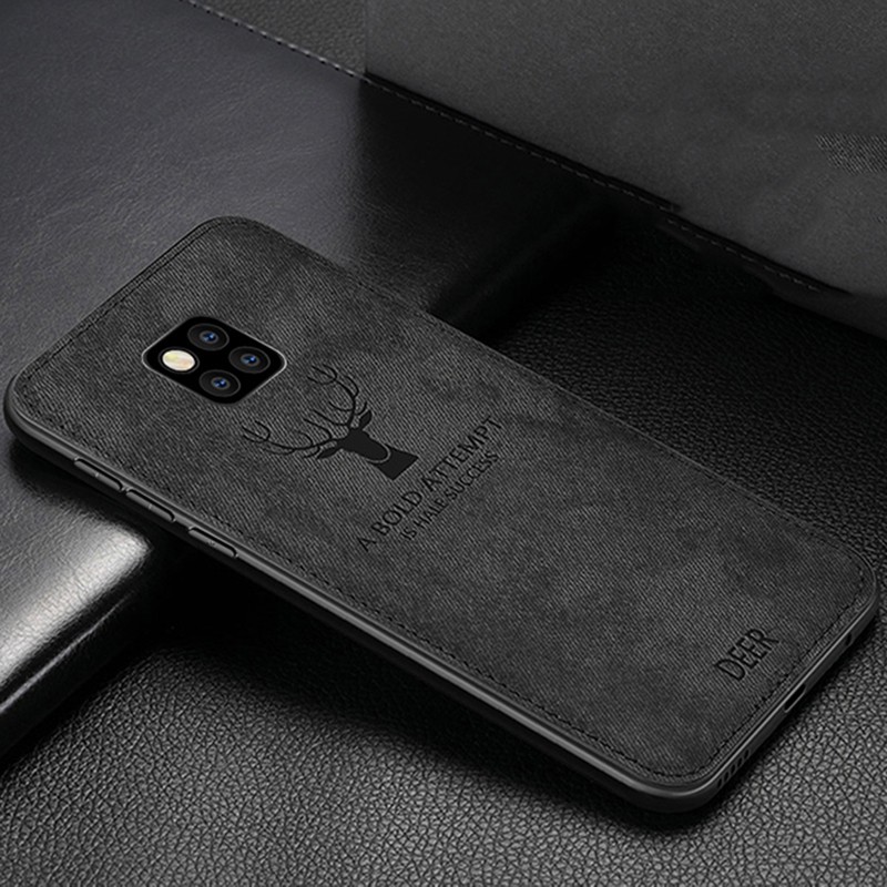 Cho Huawei Mate 50 Pro 40 Pro Plus 30 Pro 20 Pro 20X 10 Pro Ốp Điện Thoại Phối Vải Phong Cách Retro