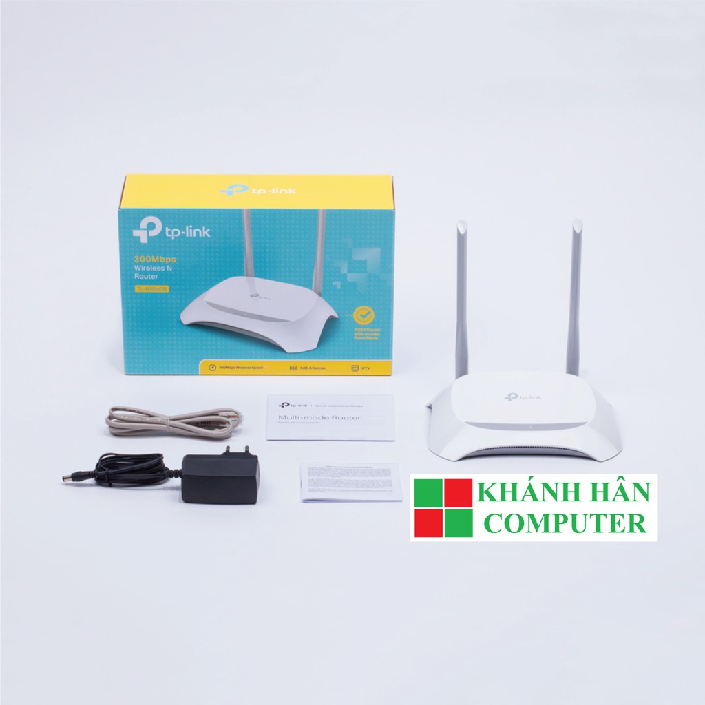 Bộ thu phát WiFi TPlink TL-WR840N-Bảo hành 24 T