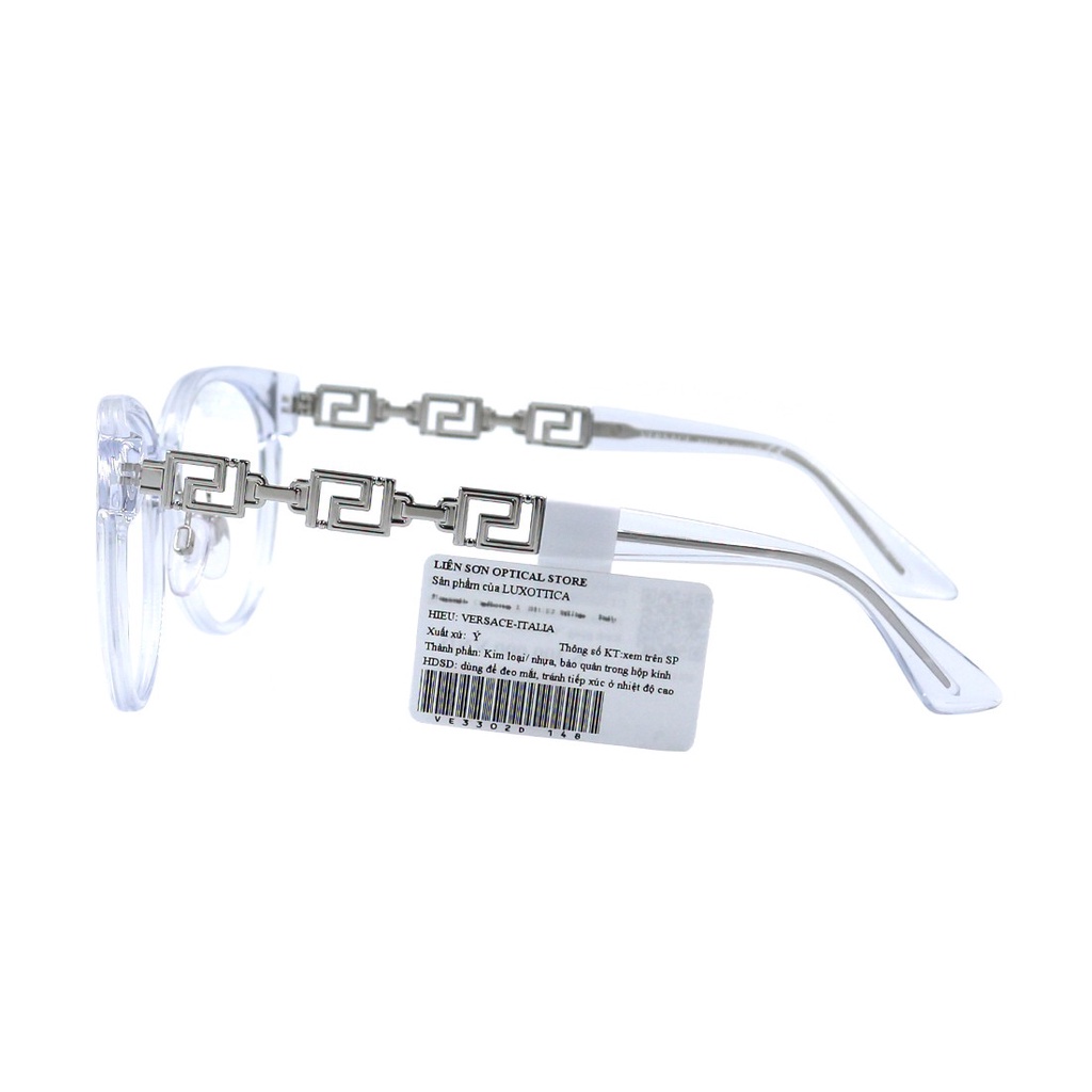 Gọng kính chính hãng Versace VE3302D màu sắc thời trang, thiết kế dễ đeo bảo vệ mắt