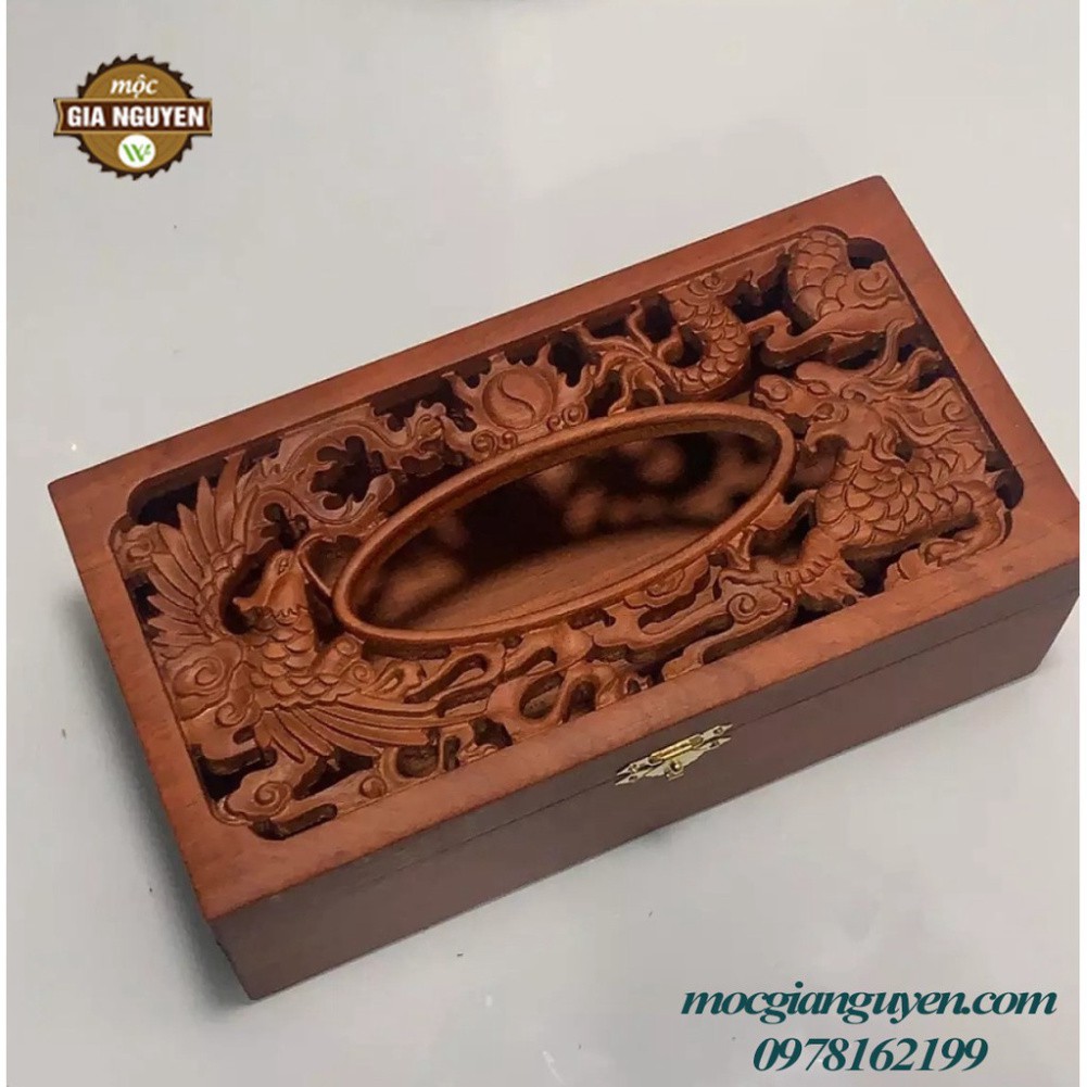 HỘP GIẤY ĂN LONG PHỤNG SUM VẦY - GỖ HƯƠNG CHUẨN 100%0 Hàng cao cấp