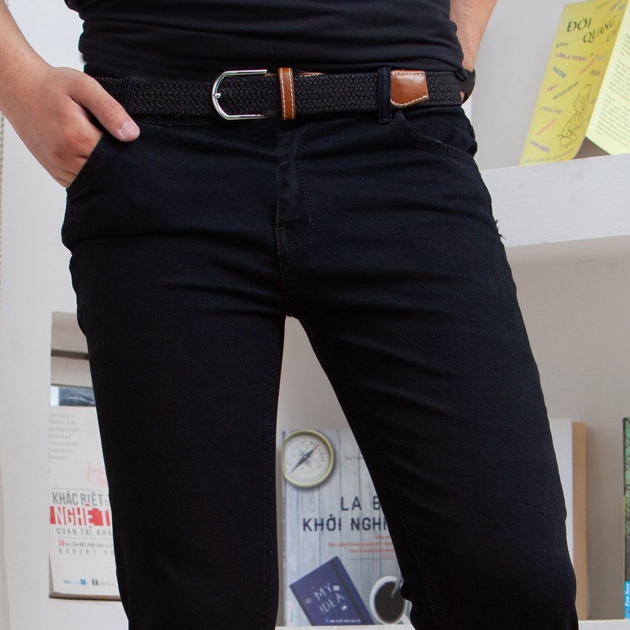 [Mã FAMALLT5 giảm 15% đơn 150K] Quần jean nam Q98 (Đen) MĐ | BigBuy360 - bigbuy360.vn