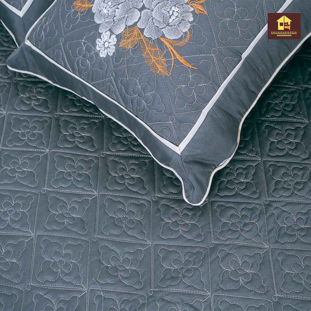 Bộ Chăn Ga Gối Satin mẫu mới siêu hot năm 2023