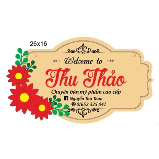 Bảng gỗ decor