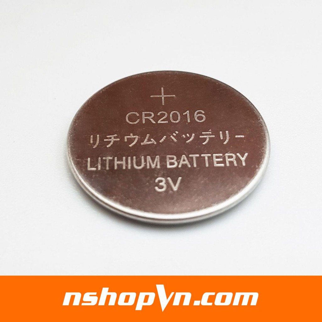 Pin cúc áo CR2016 3Volt