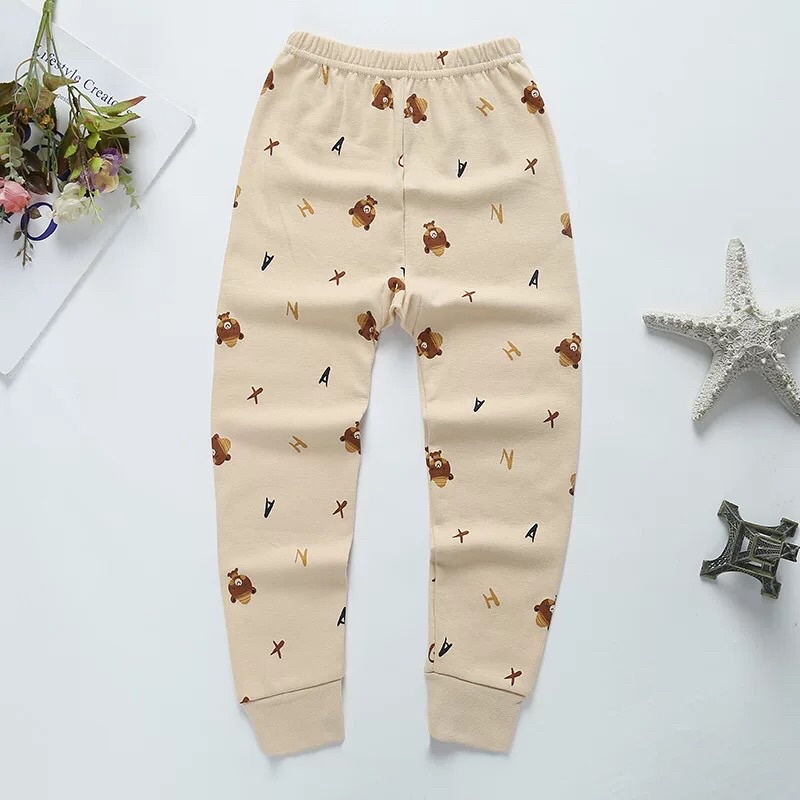 Quần dài cotton size lớn cho bé trai bé gái từ 14-28 kg