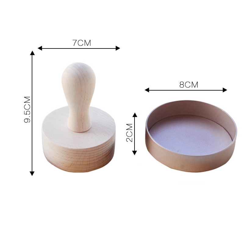Khuôn làm bánh tart trứng tròn bằng hợp kim nhôm 3.15 inch
