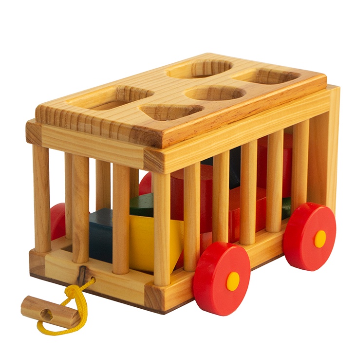 XE CŨI THẢ HÌNH BẰNG GỖ