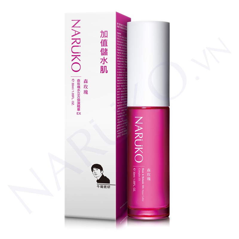 Naruko – Hoa hồng nhung – Tinh chất cấp ẩm 30 ml – Naruko Rose and Aqua-In Super Hydrating Complex 30 ml