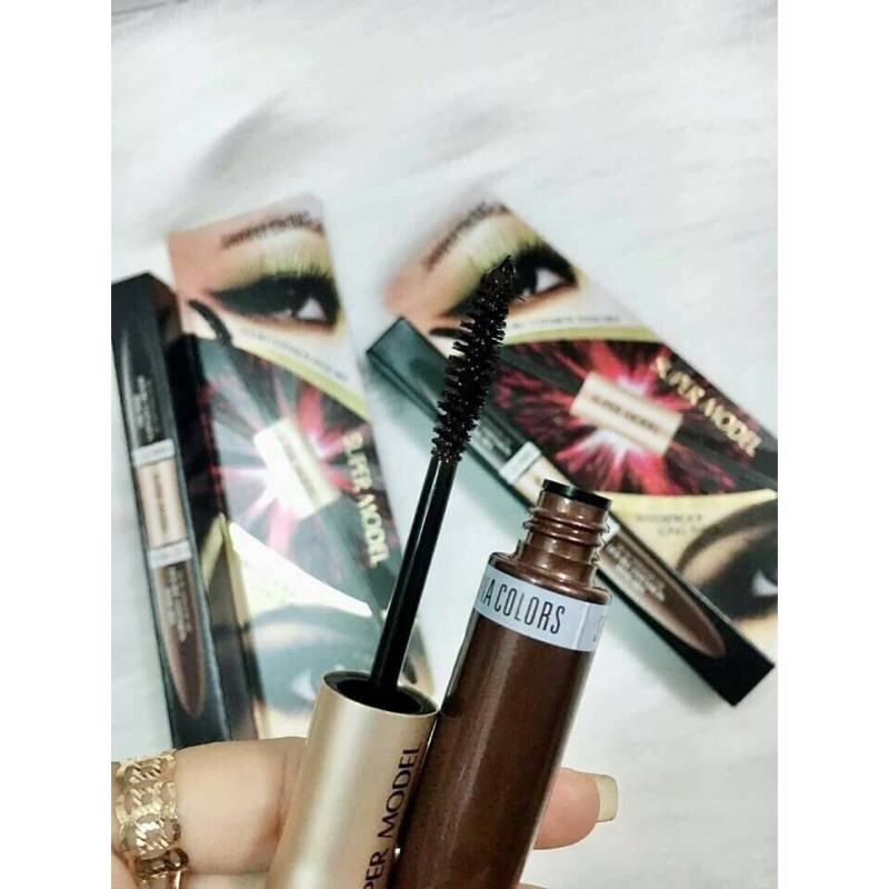 Mascara chuốt mi 2 đầu Sivanna 2 màu