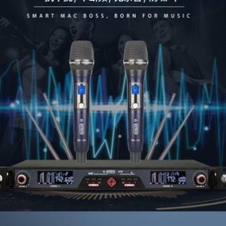 Bộ micro không dây ONTEKCO U10b hát karaoke chuyên nghiệp cao cấp chính hãng bảo hành 24 tháng