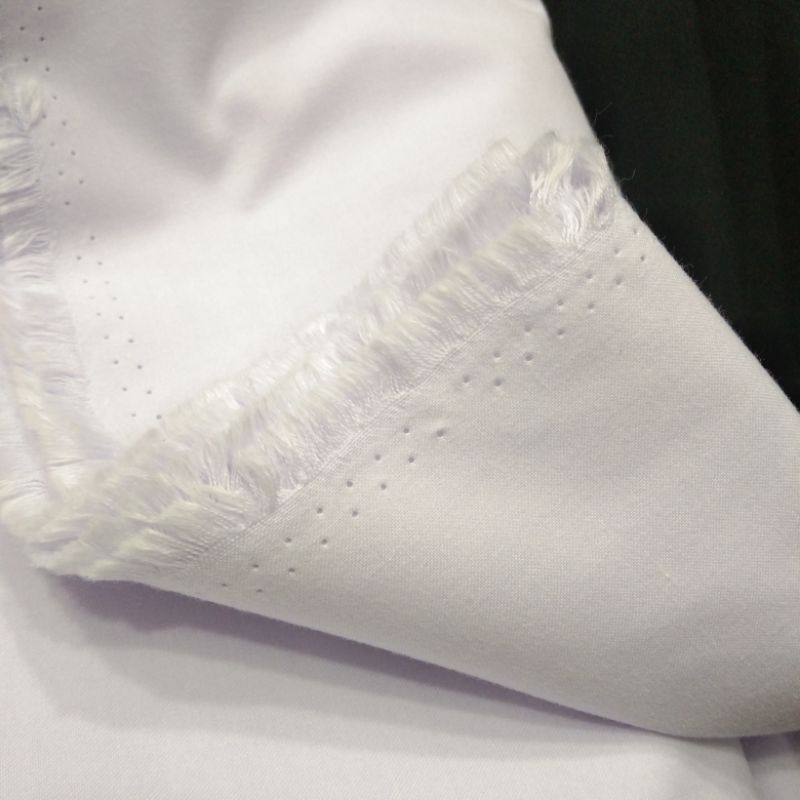Vải Kate FO Trắng May Đồ Blouse Trắng Bác Sĩ Y Tá