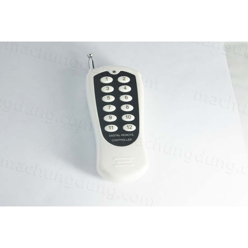 Remote 12 nút RF 315MHz (White) 100m