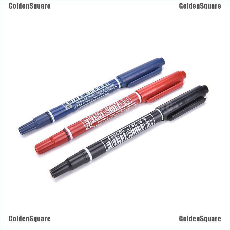 Bút đánh dấu vĩnh viễn hai đầu có dây móc cho đĩa CD DVD