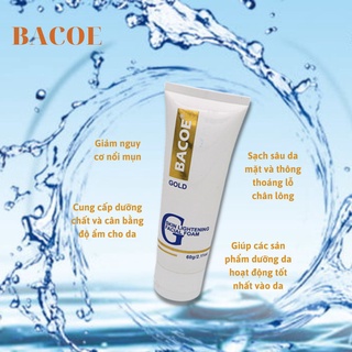 Sữa rửa mặt bacoe 60g