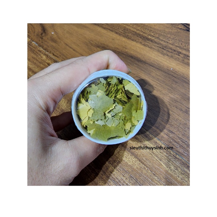 THỨC ĂN CÁ PRODAC VEGETABLE FLAKES DÀNH CHO CÁ CẢNH THỦY SINH ĂN THỰC VẬT 20G 100ML