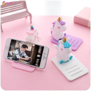 Giá đỡ điện thoại thiết kế hình kỳ lân xinh xắn chất liệu silicon