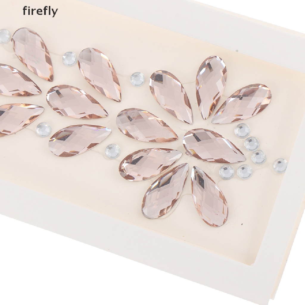 Miếng Dán Pha Lê 3D Lấp Lánh Trang Điểm Mặt / Trán / Cơ Thể