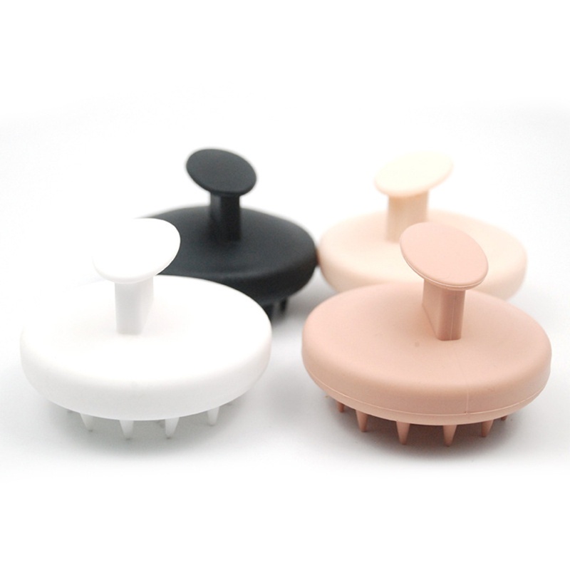 Bàn Chải Gội Đầu Massage Tẩy Tế Bào Chết Bằng Silicone Tiện Lợi YOUYO
