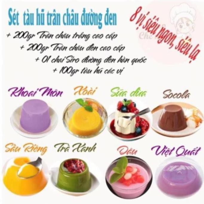 SET TÀU HŨ 8 VỊ, thơm, ngon, lạ miệng, chỉ duy nhất có tại Xưởng Chè ngon và đồ ăn vặt