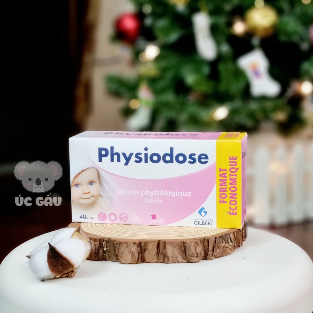 Nước muối Gifrer - Physiodose Pháp Hồng/ Xanh/ Vàng Cho Bé
