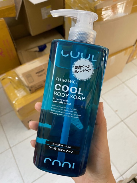 Sữa tắm cho nam Pharmaact Cool 600ml