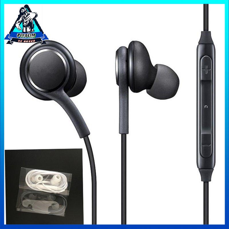[Fitslim] Stereo In-Ear Earphones With Mic Wired Headset For Samsung Galaxy S8 S8Plus