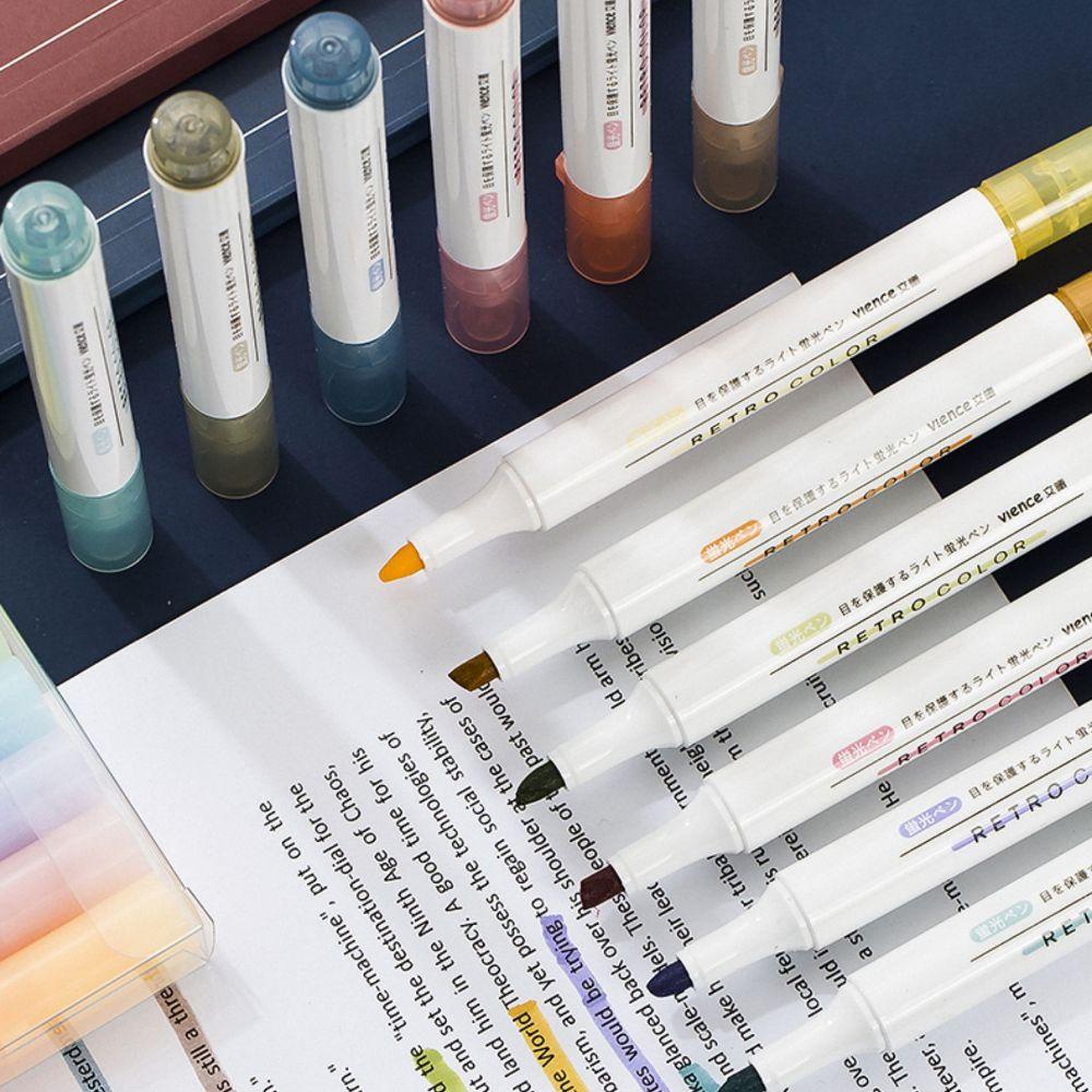 Bộ Bút Đánh Dấu Màu Sắc Ngọt Ngào Siêu Bền Tiện Dụng Cho Học Sinh / Văn Phòng