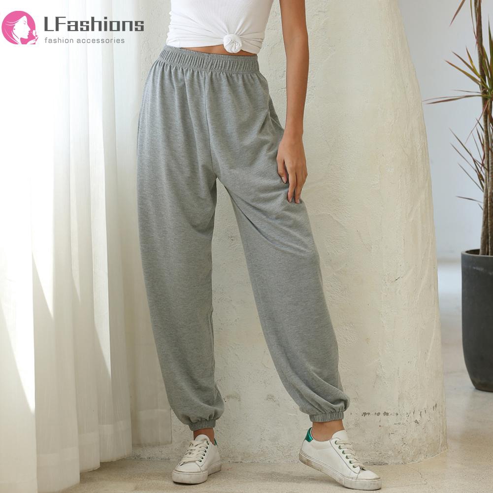 Women Loose Trousers Sports Wide Leg Pants Summer Jogger Sweatpants | BigBuy360 - bigbuy360.vn