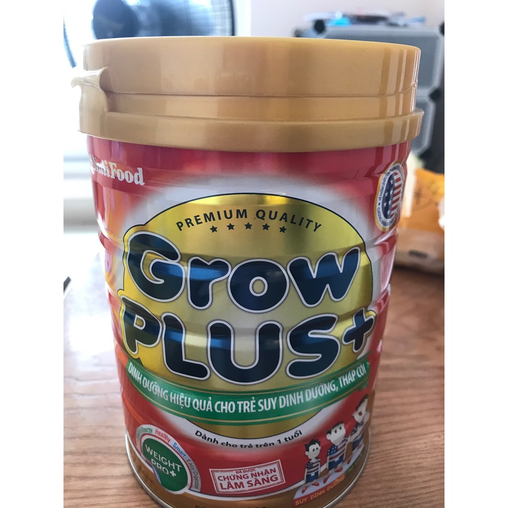 (mẫu mới) SỮA BỘT GROWPLUS ĐỎ 900G