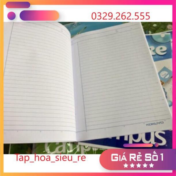 (Rẻ Vô địch) Vở kẻ ngang Campus Gift 80 trang hàng chuẩn