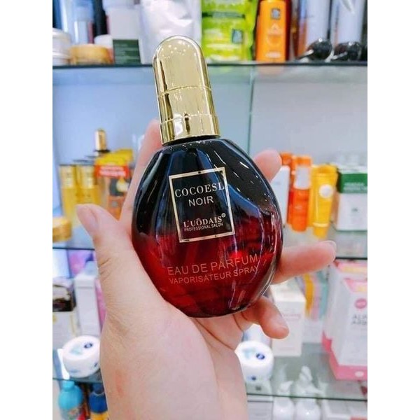 Tinh dầu dưỡng  Tinh Dầu Dưỡng tóc COCOESL NOIR đỏ Hương Nước Hoa Cao Cấp 80ml