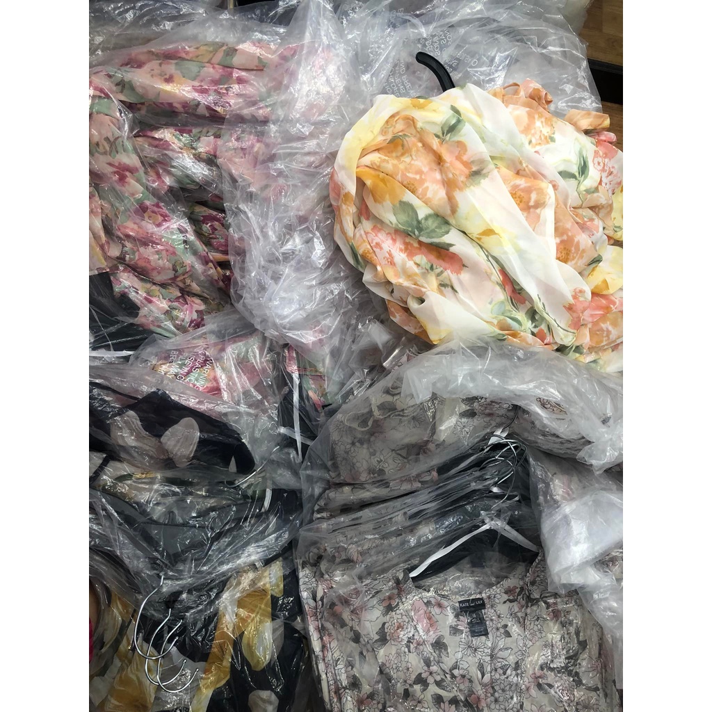 Váy maxi voan xuất Hàn dư xịn - 04 màu hoa xinh đẹp