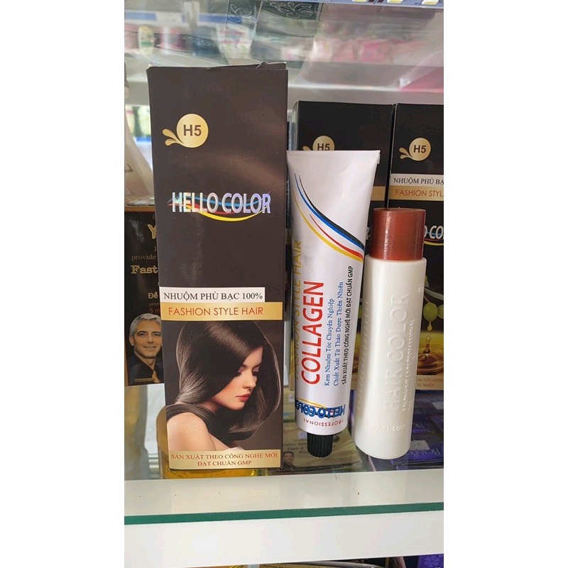 Nhuộm Phủ Bạc  HELLO COLOR