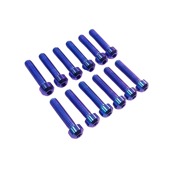 Ốc titan gr5 6 li trụ Titan Gr5, ốc 6li10,15,20,25,30,35,40,50,60,65,70,80,90,100 đầu trụ