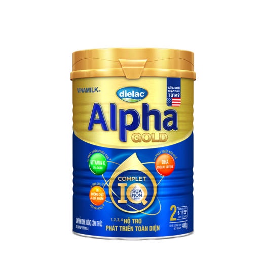 SỮA BỘT DIELAC ALPHA GOLD IQ 2 400G