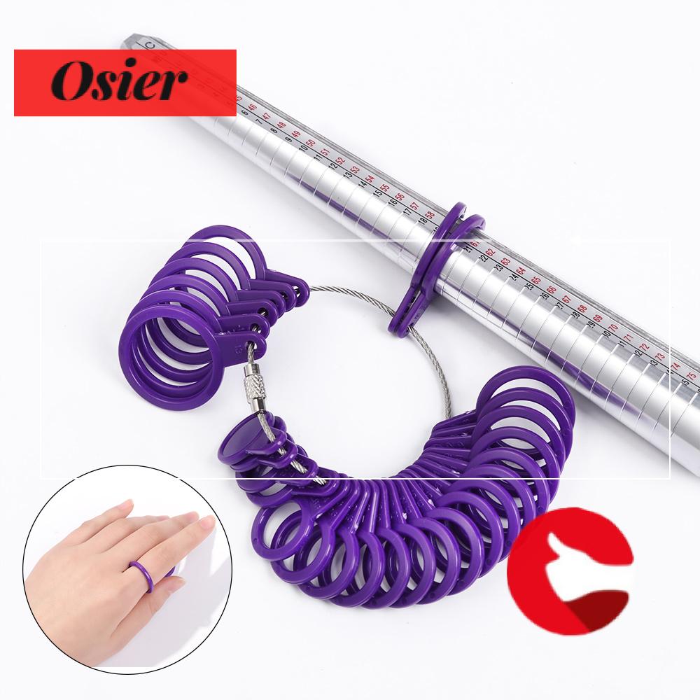 Thước Đo Kích Thước Ngón Tay Size US/UK Bằng Nhựa Tiêu Chuẩn