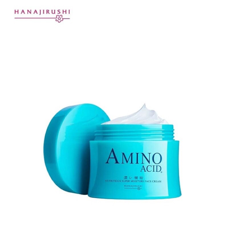 Kem dưỡng da Mặt Hanajirushi Amino Acid Super Moisturizing 80g | BigBuy360 - bigbuy360.vn
