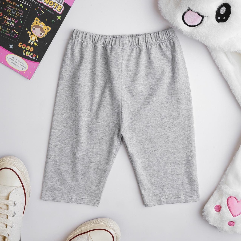 Quần thun leggings hè cho bé gái size nhí 9-17kg, hàng Việt Nam