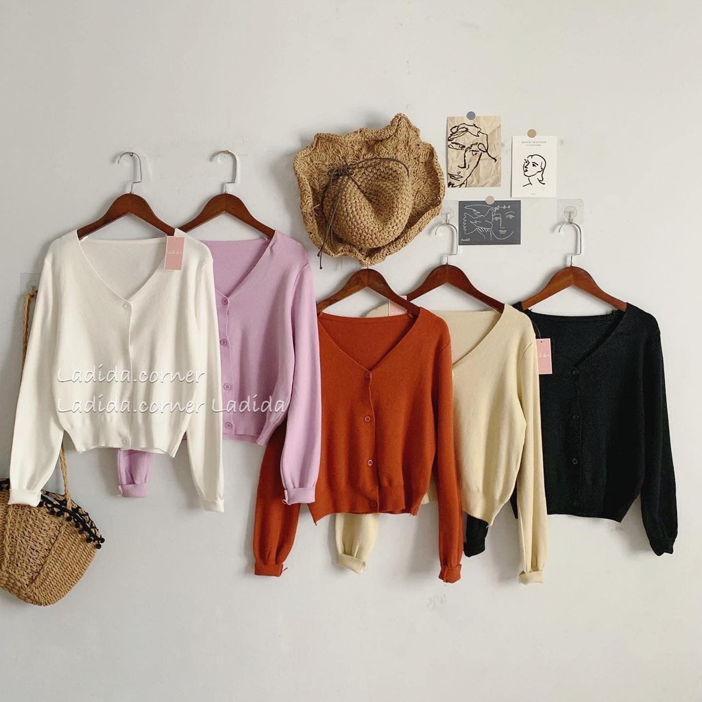 áo cardigan mỏng