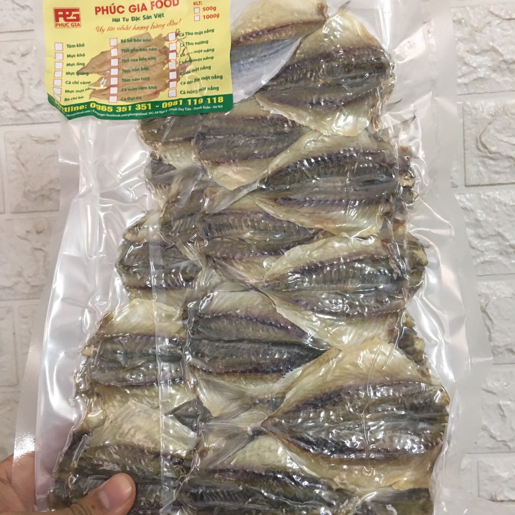 Cá Chỉ Vàng Khô Ngọt Ít Xương, Dày Mình, Đảm Bảo Tươi Sạch Bán Lẻ  500 Gam, 1 Kg.