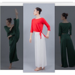 Áo múa buộc chéo