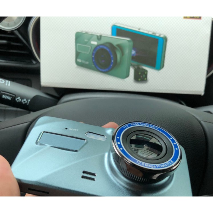 Camera hành trình trước sau A10 X4 STARLIGHT màn cảm ứng 4inch full HD dây cam sau dài đến 10 mét cho xe tải
