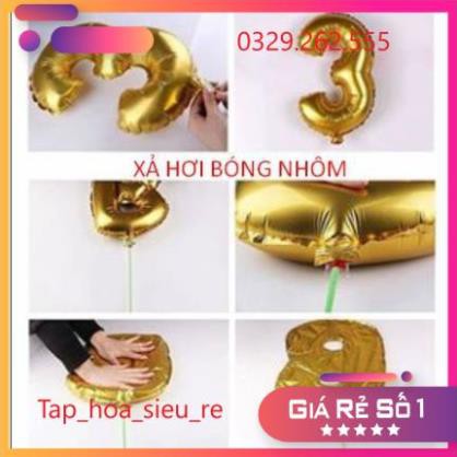 (Rẻ Vô địch) Bóng nhũ Bóng chữ Happy Wedding trang trí đám cưới