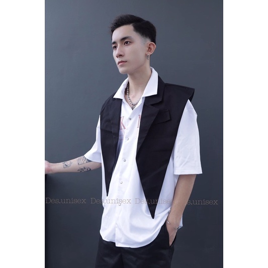 Cổ vest giả
