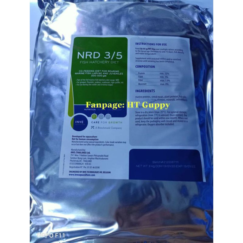 Cám INVE 3/5 - Túi 3kg