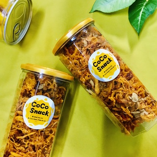 Khô gà bơ tỏi - hủ pet 300g