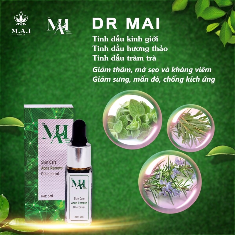 ✅ Dr mai [Chính Hãng] thảo dược ngăn ngừa sạch mụn