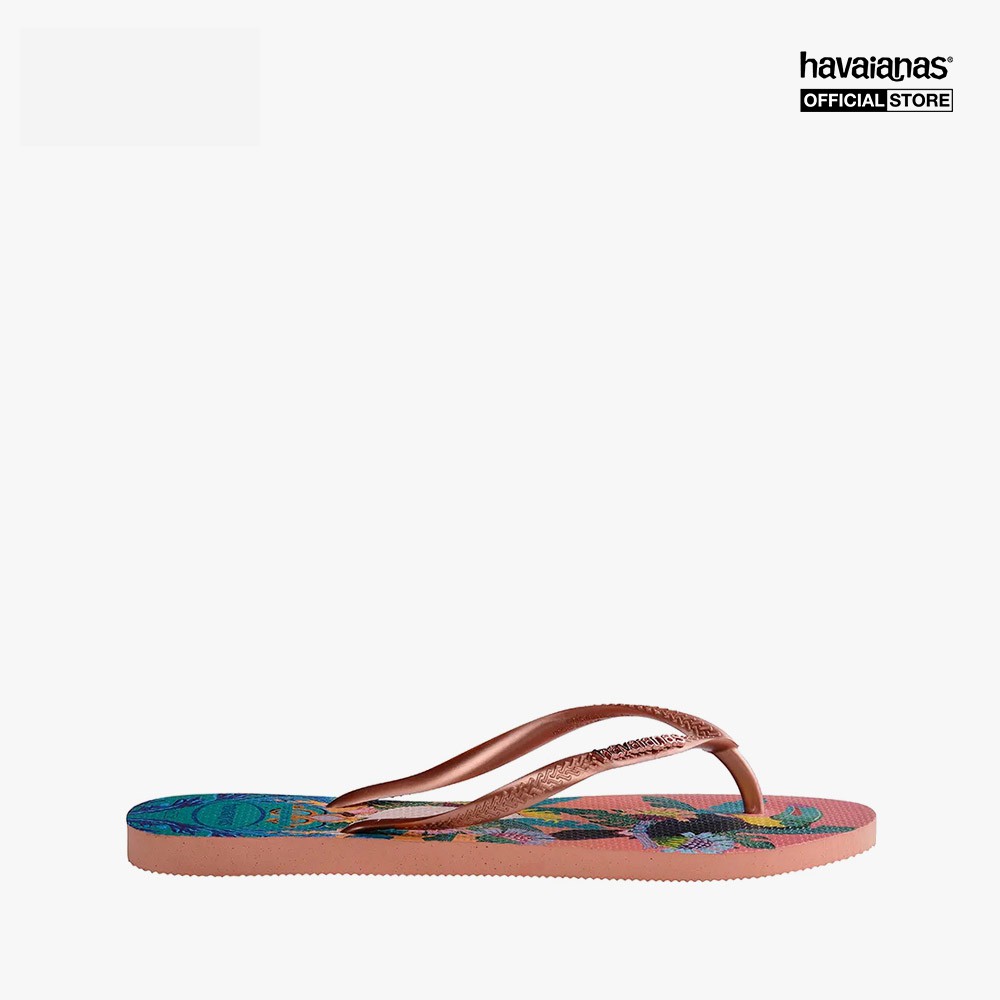 HAVAIANAS - Dép nữ Slim Tropical 4122111-0082